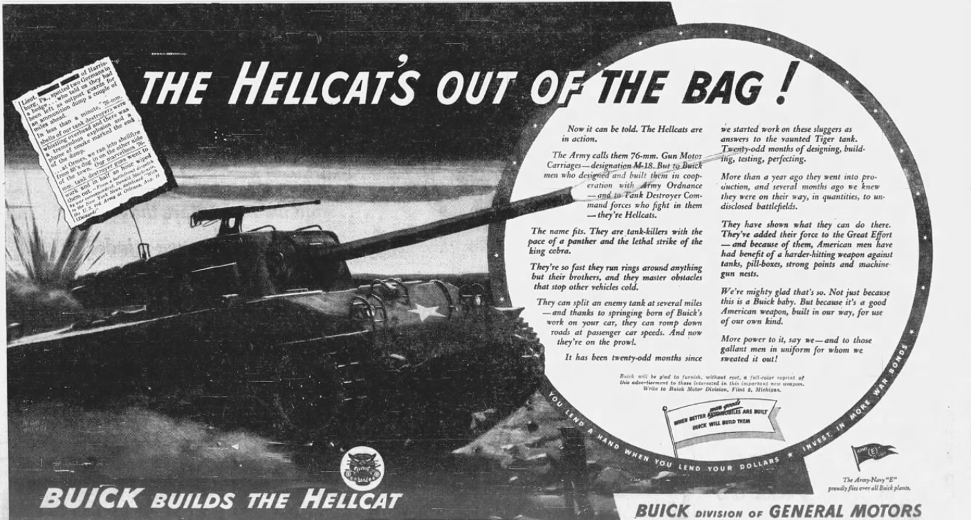 Buick tank
